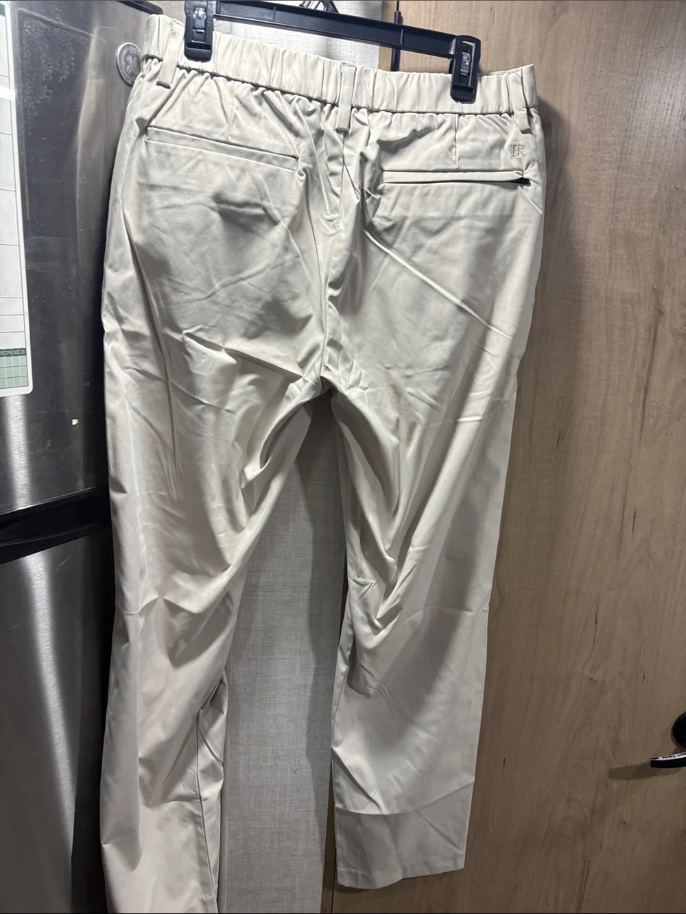 Banana Republic Men's Light Cream Chino Pants